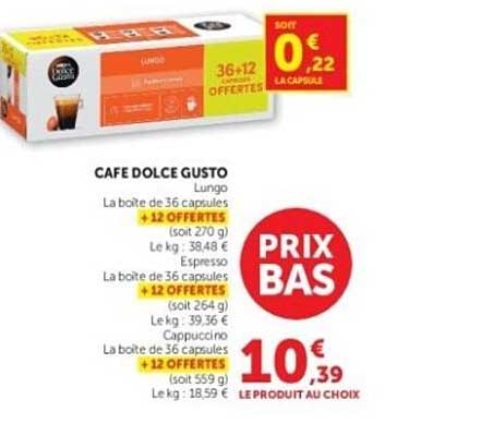 CAFE DOLCE GUSTO