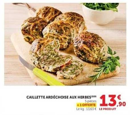 CAILLETTE ARDÉCHOISE AUX HERBES