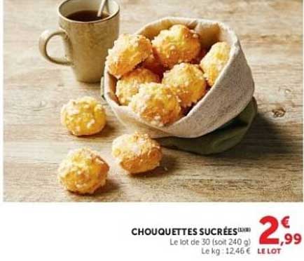 CHOQUETTES SUCRÉES