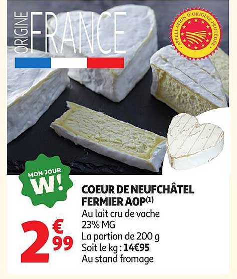 COEUR DE NEUFCHÂTEL FERMIER AOP