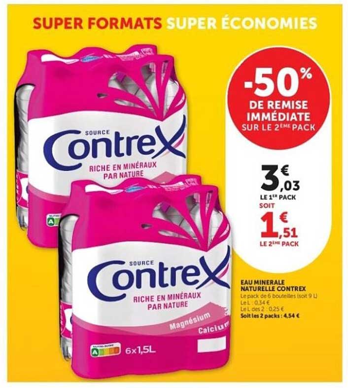 Contrex Eau minérale naturelle