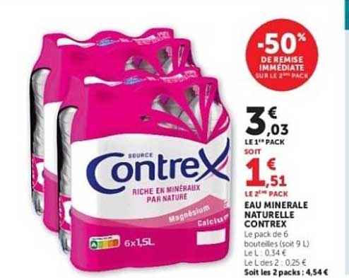 Contrex Eau Minérale Naturelle