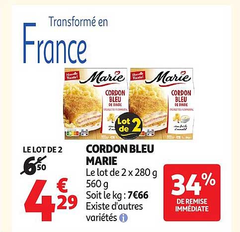 Cordon bleu Marie