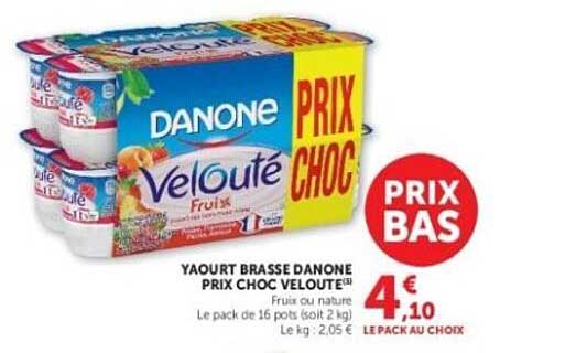 Danone Velouté fraise