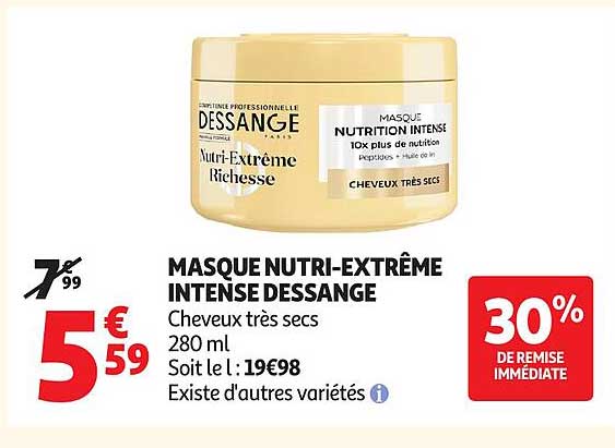 Dessange Masque Nutri-Extrême Intense