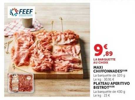 FEEF MAXI CHIFFONADES