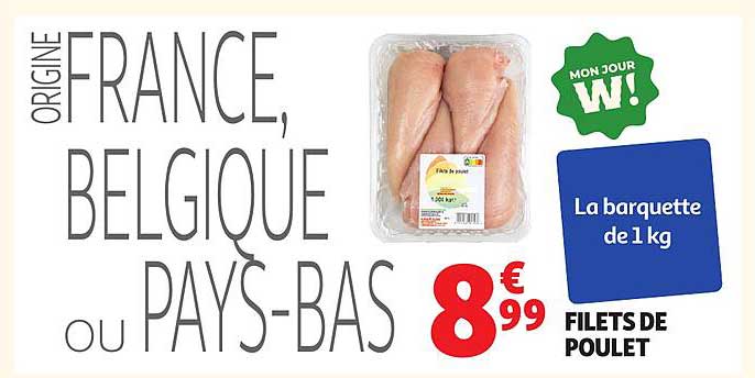 FILETS DE POULET