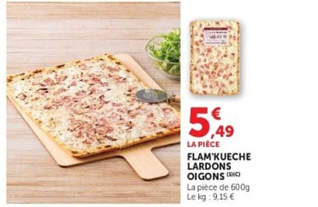FLAM'KUECHE LARDONS OIGNONS