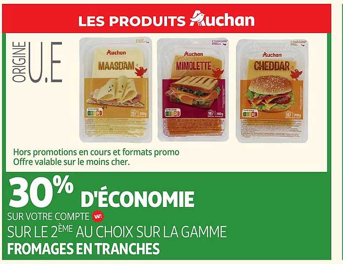 Fromages en tranches