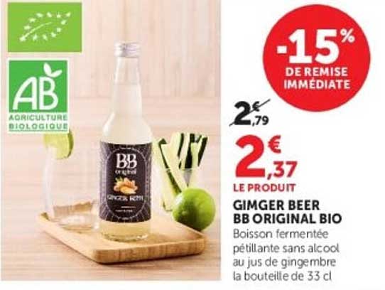 GIMGER BEER BB ORIGINAL BIO