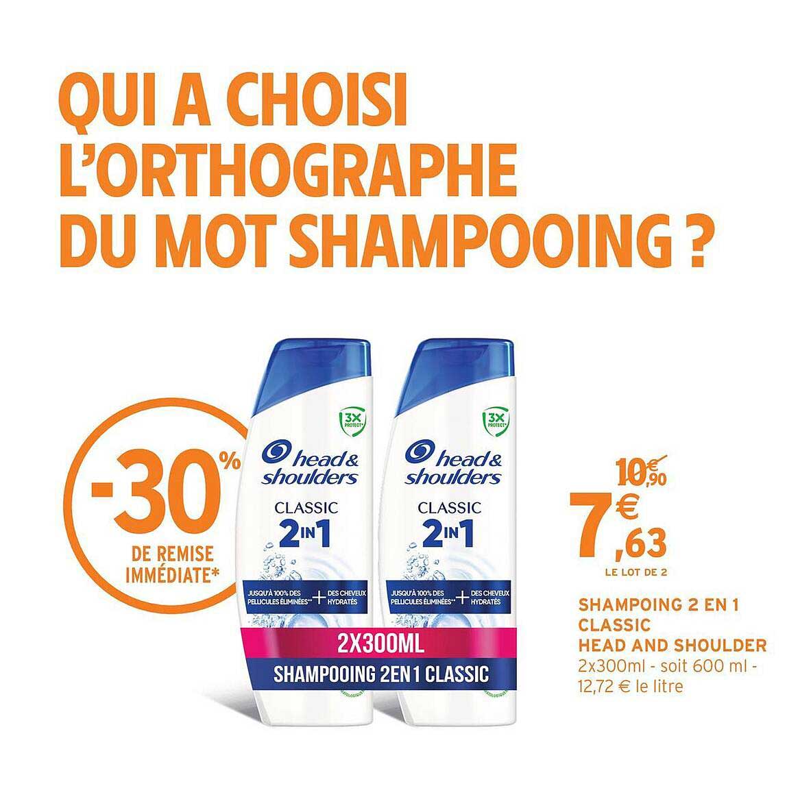 head&shoulders CLASSIC 2 IN 1