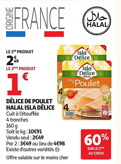 Isla Délice Délice de Poulet
