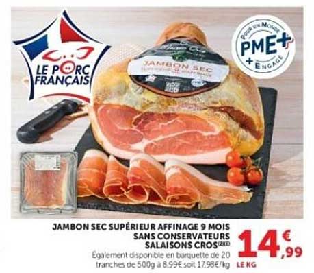 JAMBON SEC SUPÉRIEUR