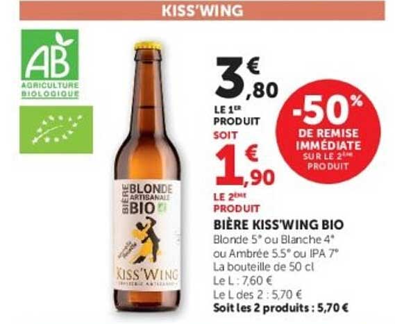 KISS'WING BIÈRE