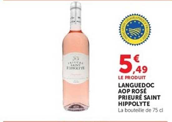LANGUEDOC AOP ROSÉ PRIEURÉ SAINT HIPPOLYTE