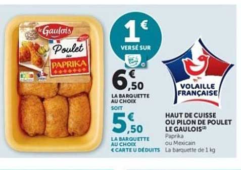 Le Gaulois Poulet Paprika