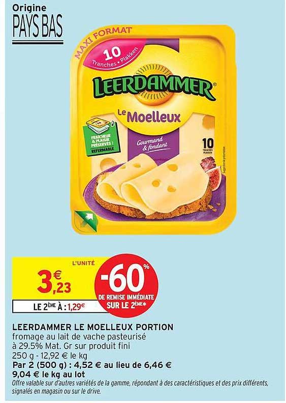 LEERDAMMER Le Moelleux