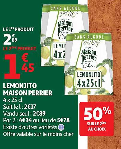 Lemonjito Maison Perrier