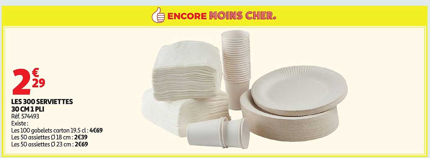 LES 300 SERVIETTES