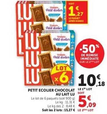 LU Petit Ecolier Chocolat au Lait