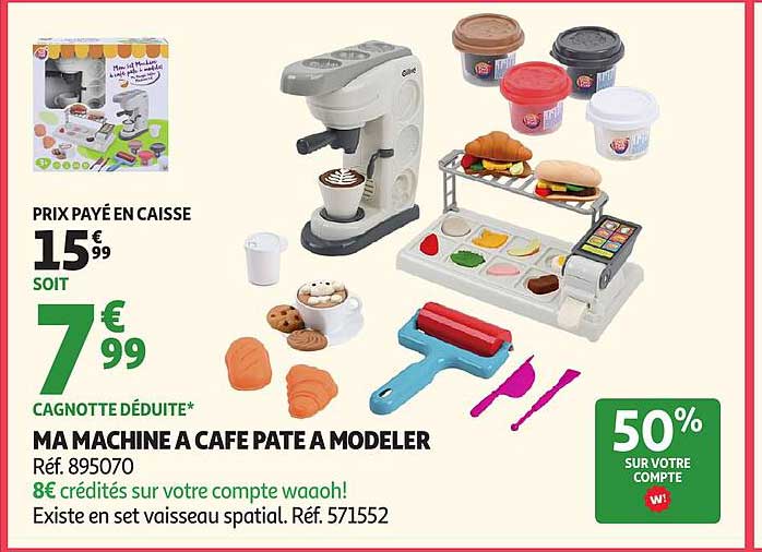 MA MACHINE A CAFE PATE A MODELER