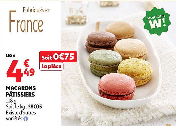 MACARONS PÂTISSIERS