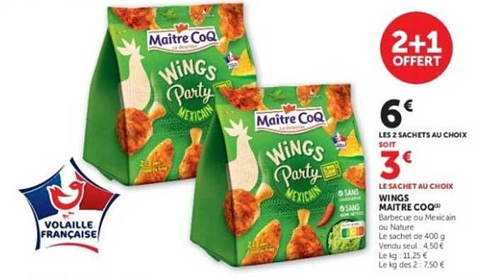 Maître CoQ Wings Party