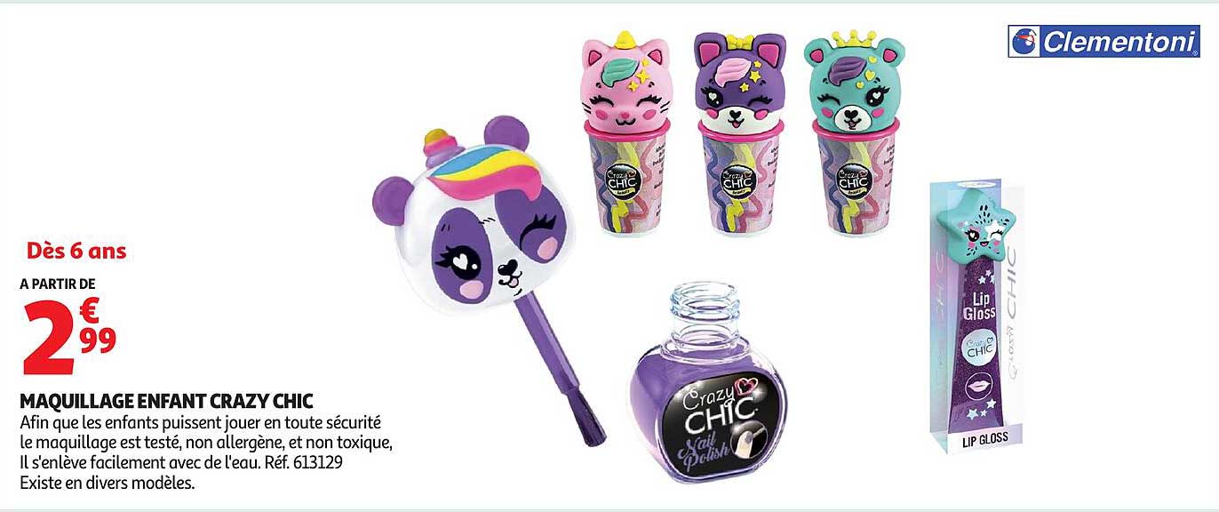 MAQUILLAGE ENFANT CRAZY CHIC