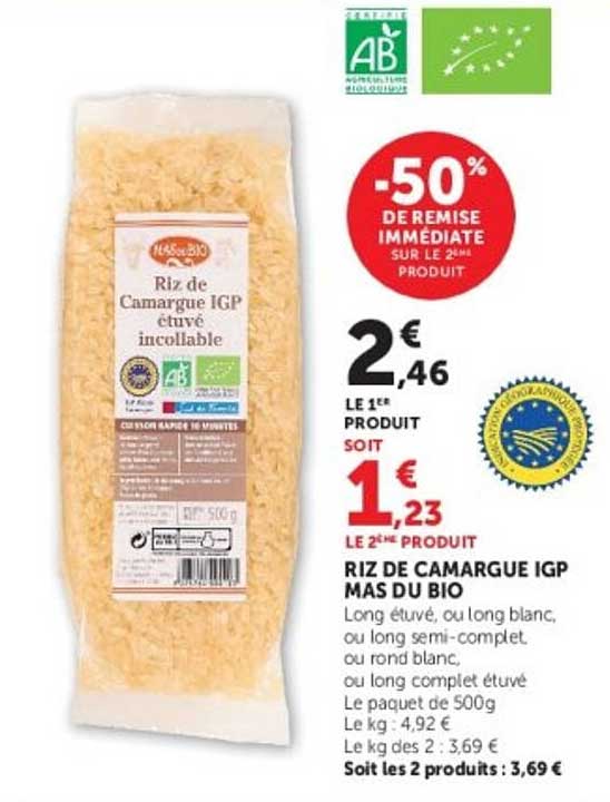 Mas du Bio Riz de Camargue IGP