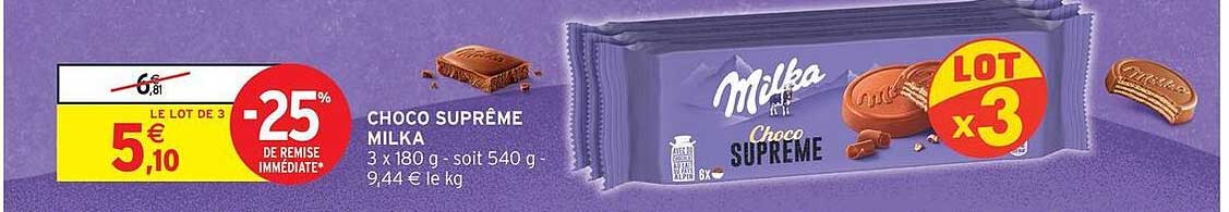 Milka Choco Suprême