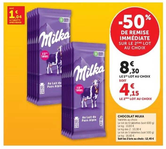 Milka Chocolat au Lait