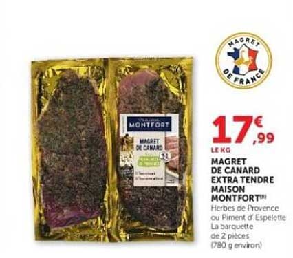Montfort Magret de canard