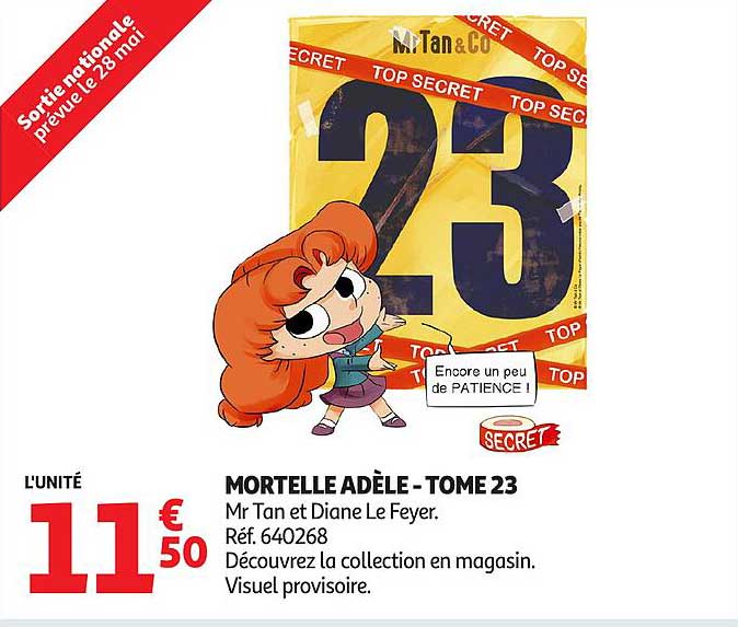MORTELLE ADÈLE - TOME 23