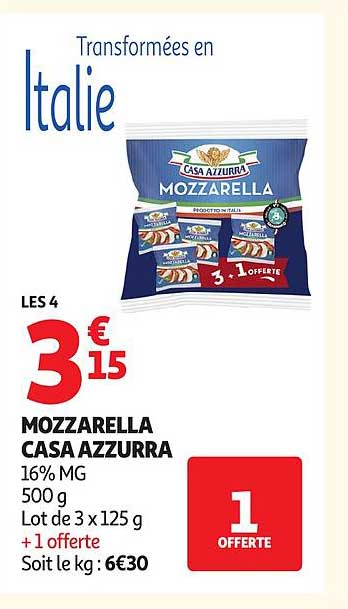 MOZZARELLA CASA AZZURRA