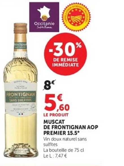 MUSCAT DE FRONTIGNAN AOP