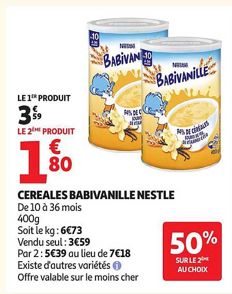 Nestlé Babivanille