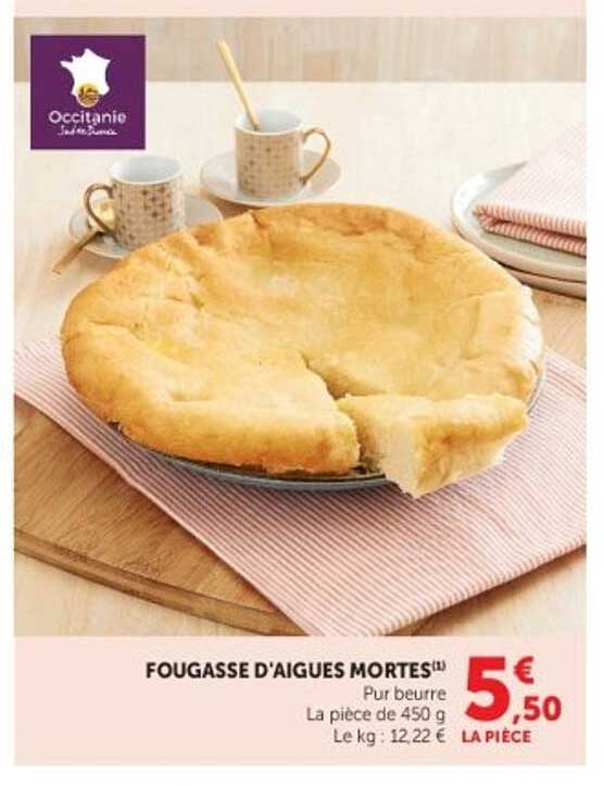 Occitanie Fougasse d'Aigues Mortes