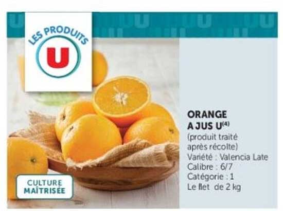 Orange A jus U
