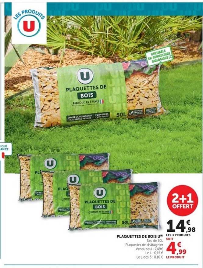 Plaquettes de bois