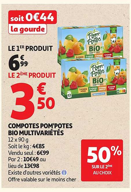 Pom'Potes Bio Multivariétés