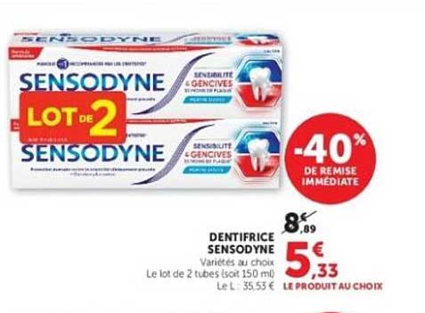Sensodyne DENTIFRICE SENSODYNE