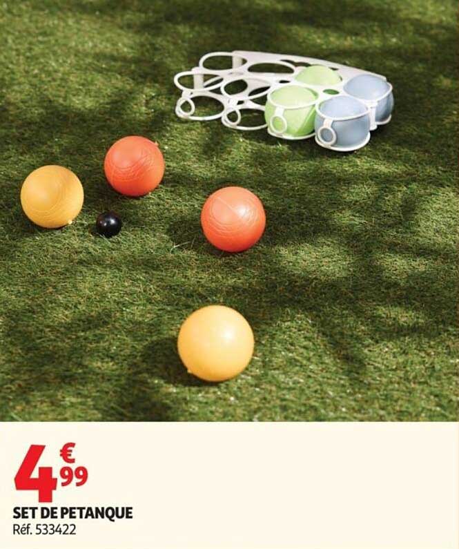 SET DE PETANQUE