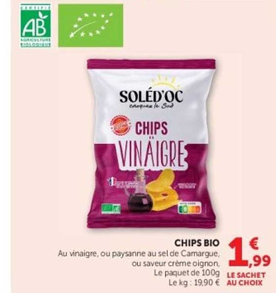 Solé’doc Chips Vinaigre