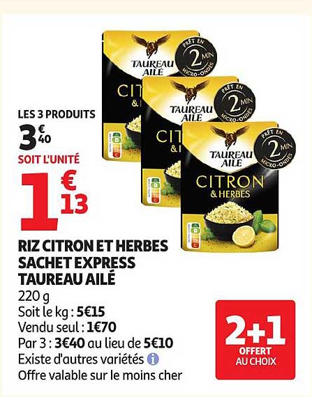 Taureau Ailé Citron & Herbes