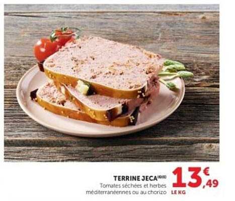 TERRINE JEC’AIM 13,49 LE KG
