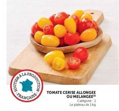 TOMATE CERISE ALLONGEE OU MELANGEE