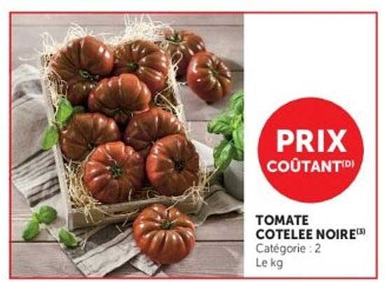 TOMATE COTELÉE NOIRE