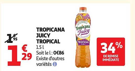 Tropicana Juicy Tropical