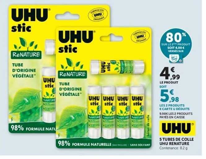 UHU stic ReNATURE