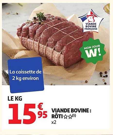 VIANDE BOVINE: RÔTI